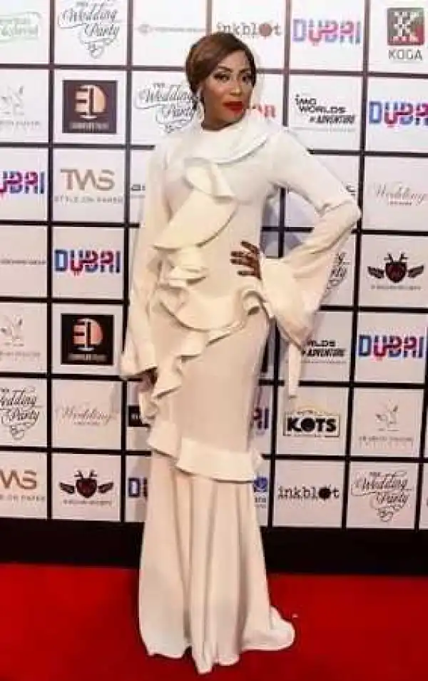 Photos: Mo Abudu, Genevieve, Banky W, RMD, Sola Sobowale, Kemi Adetiba, Omoni Oboli, others at the Wedding Party premiere